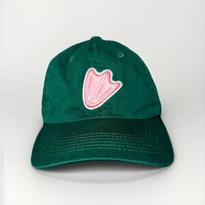 Oregon Ducks OS Cap Forest Green Pink Webfoot Adjustable Hat Collegiate Licensed
